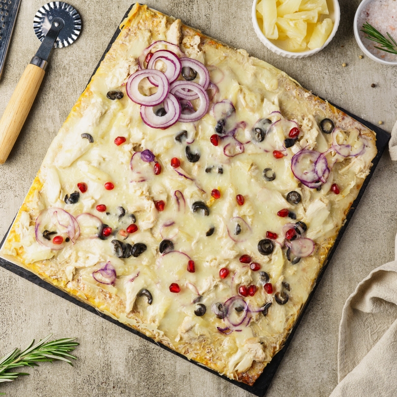 МясПицца Курочка с ананасами по-гавайски большая
