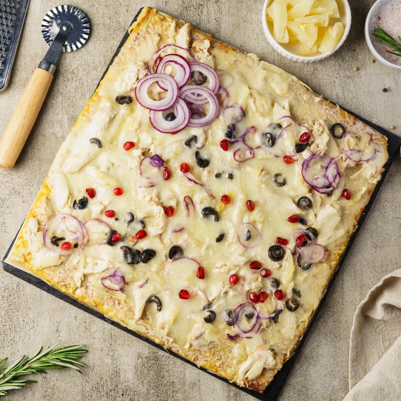 МясПицца Курочка с ананасами по-гавайски стандартная