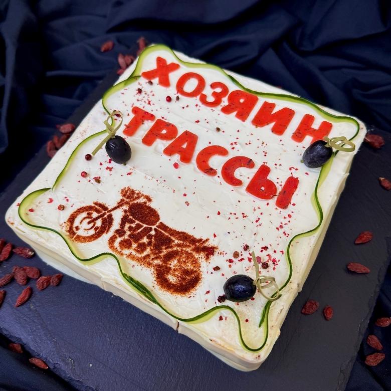 Торт "Курочка Терияки" 1.6 кг - Хозяин(ка) трассы